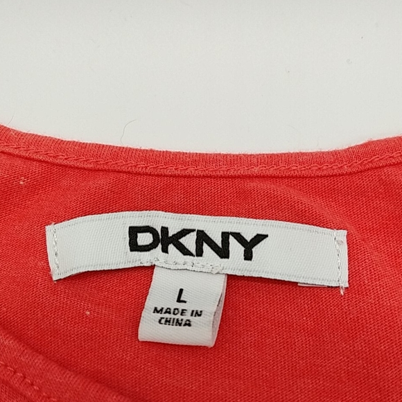 DKNY girls coral tank - Picture 2 of 5